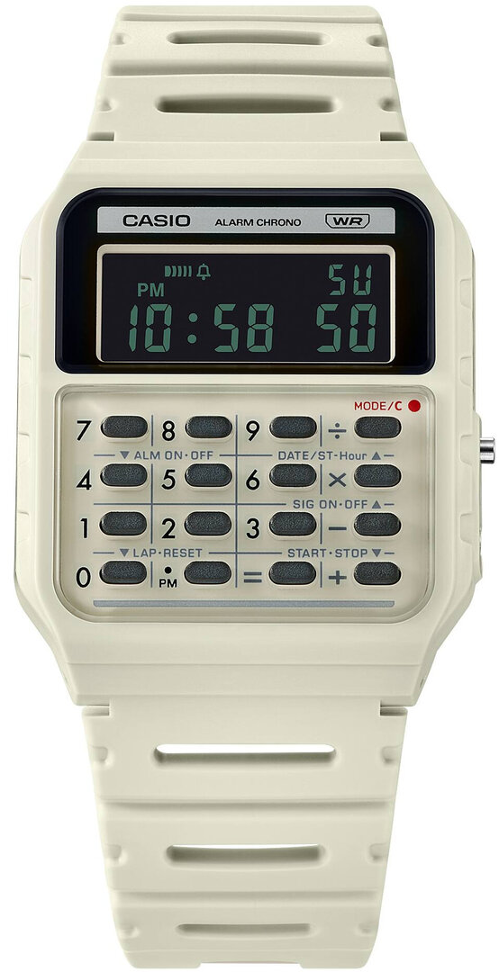 Ceas Casio, Vintage Edgy Calculator CA-53WB-8BEF